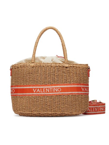 Valentino Torebka Boho VBGA0L04 Brązowy. Brązowe torebki klasyczne Valentino, bez wzorów, z syntetyku, bez dodatków. Za 445.99 zł.