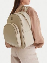 Lasocki Plecak CEO-LSK-L-009-09 Beżowy. Brązowe plecaki Lasocki, bez wzorów, z materiału. Za 199.99 zł.