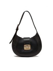 Furla Torebka Club 2 WB01276-BX0053-O6000-1-007-20-BG-B Czarny. Czarne torebki klasyczne Furla, bez wzorów, ze skóry, bez dodatków. Za 849.99 zł.