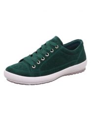 Legero Skórzane sneakersy "Tanaro 4.0" w kolorze ciemnozielonym rozmiar: 41,5. Zielone trampki Legero, bez wzorów, ze skóry, bez zapięcia. Za 212.45 zł.