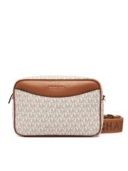 MICHAEL Michael Kors Torebka Bev 32F6G22C9B Kremowy. Białe listonoszki MICHAEL Michael Kors, bez wzorów, ze skóry, bez dodatków. Za 1,099.00 zł.