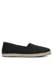 DeeZee Espadryle LILY WSS20375-35 Czarny. Czarne espadryle DeeZee, bez wzorów, z materiału, bez obcasa, bez zapięcia. Za 79.99 zł.