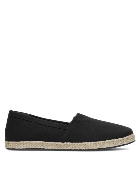 DeeZee Espadryle LILY WSS20375-35 Czarny. Czarne espadryle DeeZee, bez wzorów, z materiału, bez obcasa, bez zapięcia. Za 79.99 zł.