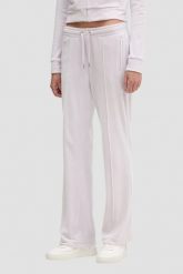 JUICY COUTURE Różowe spodnie dresowe z cyrkoniami Tina, Rozmiar XS. Czerwone spodnie dresowe Juicy Couture, s, bez wzorów, z dresówki. Za 459.99 zł.