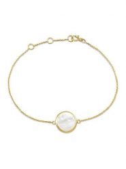 OR Carats Złota bransoletka z masą perłową rozmiar: onesize. Białe bransoletki OR Carats, z perłą, złote. Za 695.99 zł.