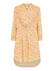 SELECTED FEMME Sukienka w kolorze pomarańczowym rozmiar: 34. Pomarańczowe sukienki Selected Femme, s, bez wzorów, z materiału, bez kołnierzyka, bez ramiączek, midi. Za 220.45 zł.
