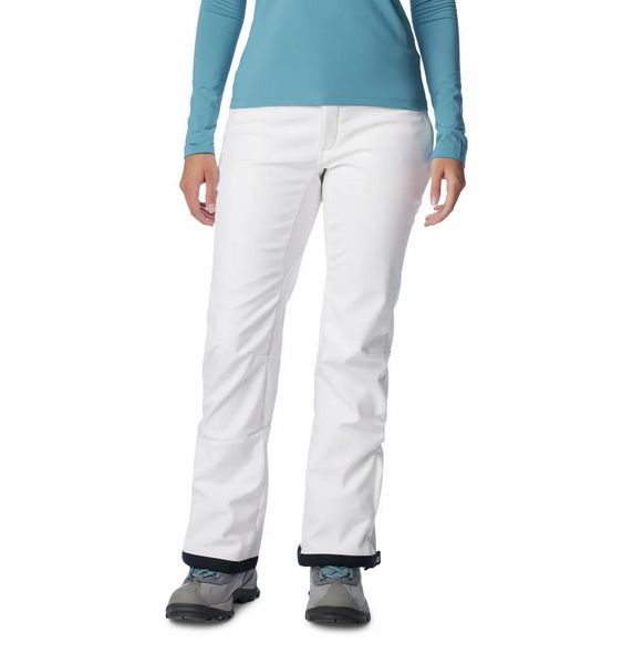 Spodnie Columbia Roffee Ridge V. Białe spodnie narciarskie Columbia, bez wzorów, z dzianiny, narciarskie. Za 399.99 zł.