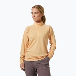 Bluza żeglarska damska Helly Hansen Inshore 1/2 Zip. Brązowe bluzy Helly Hansen, bez wzorów, bez kaptura. Za 309.99 zł.