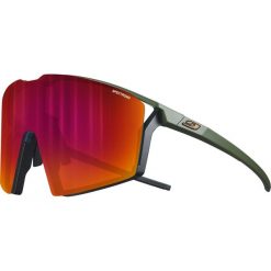 Okulary rowerowe Julbo Edge - khaki/czarny | Spectron cat 3 Cf + cat 0. Czarne okulary przeciwsłoneczne JULBO, bez wzorów, sportowe. Za 679.00 zł.