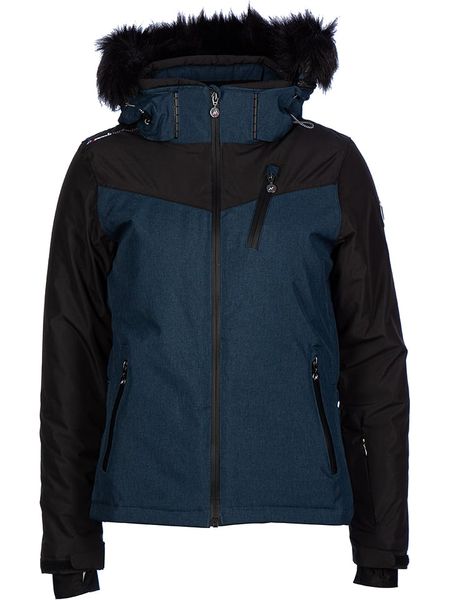 Peak Mountain Kurtka narciarska "Armate" w kolorze granatowym rozmiar: S. Niebieskie kurtki narciarskie Peak Mountain, m, bez wzorów, z materiału, bez kaptura, narciarskie. Za 252.34 zł.