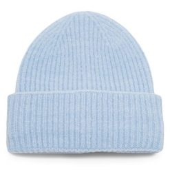 Czapka DeeZee. Niebieskie czapki DeeZee, bez wzorów. Za 39.99 zł.