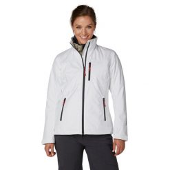 Kurtka Wiatrówka Helly Hansen CREW 30297 002 Biały. Białe kurtki sportowe Helly Hansen, m, bez wzorów, bez kaptura, trekkingowe. W wyprzedaży za 559.70 zł.