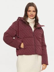 Guess Kurtka przejściowa Daisy W4BL36 WGJZ0 Bordowy Regular Fit. Czerwone kurtki Guess, xxl, z aplikacjami, z syntetyku, bez kaptura. Za 429.99 zł.