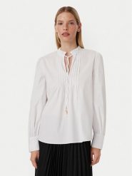 JOOP! Bluzka 263B32Belmira2 30104282 Biały Regular Fit. Białe bluzki Joop!, bez wzorów, z bawełny, bez kołnierzyka, bez ramiączek. Za 679.99 zł.