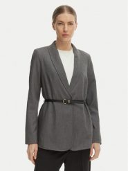 Vero Moda Marynarka Tahia 10339989 Szary Regular Fit. Szare marynarki i żakiety Vero Moda, bez wzorów, z syntetyku. Za 269.99 zł.
