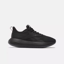 Buty sportowe damskie Reebok DMX Comfort+ sneakersy czarne (100034130). Czarne trekkingi Reebok, z materiału, trekkingowe. Za 259.00 zł.