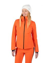 Kurtka Narciarska Rossignol damska Cieloalto JKT pomarańczowa. Brązowe kurtki narciarskie Rossignol, s, bez wzorów, z materiału, bez kaptura, narciarskie, primaloft. Za 1,679.00 zł.