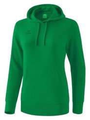 Erima Bluza "ERIMA" w kolorze zielonym rozmiar: 38. Zielone bluzy Erima, bez wzorów, z kapturem. Za 83.22 zł.