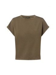 Opus Bluza damska - Ganne Kobiety Sztuczne włókno zielony jednolity, 38. Zielone bluzy sportowe Opus, bez wzorów, z bawełny, bez kaptura. Za 299.95 zł.