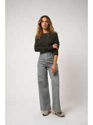 AUTHENTIC CASHMERE Kaszmirowy sweter "Ecrin" w kolorze khaki rozmiar: XXL. Brązowe swetry AUTHENTIC CASHMERE, xxl, bez wzorów, z kaszmiru, bez ramiączek. Za 232.78 zł.