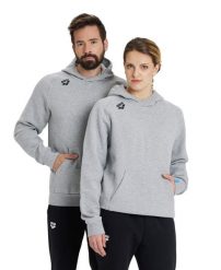 Bluza Arena Team Hooded Sweat Panel z kapturem. Szare bluzy Arena, m, bez wzorów, z bawełny, z kapturem. Za 293.99 zł.