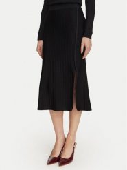 Marciano Guess Spódnica midi G6YD09 Z1061 Czarny Regular Fit. Czarne spódnice Marciano Guess, xs, z aplikacjami, z wiskozy, midi. Za 589.99 zł.