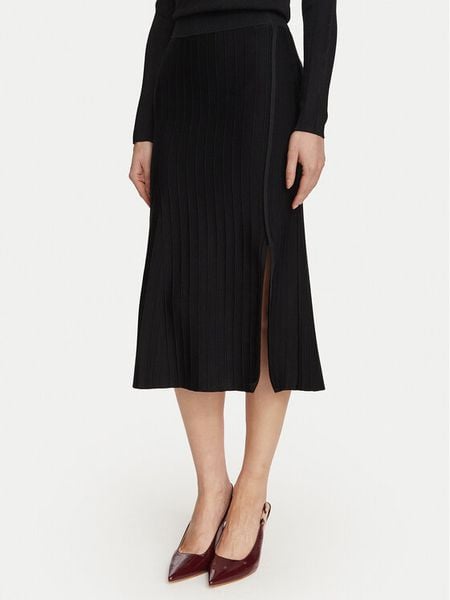 Marciano Guess Spódnica midi G6YD09 Z1061 Czarny Regular Fit. Czarne spódnice Marciano Guess, xs, z aplikacjami, z wiskozy, midi. Za 589.99 zł.