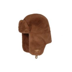 Czapka damska Barts Lucerne. Brązowe czapki Barts, bez wzorów, z futra. Za 254.70 zł.