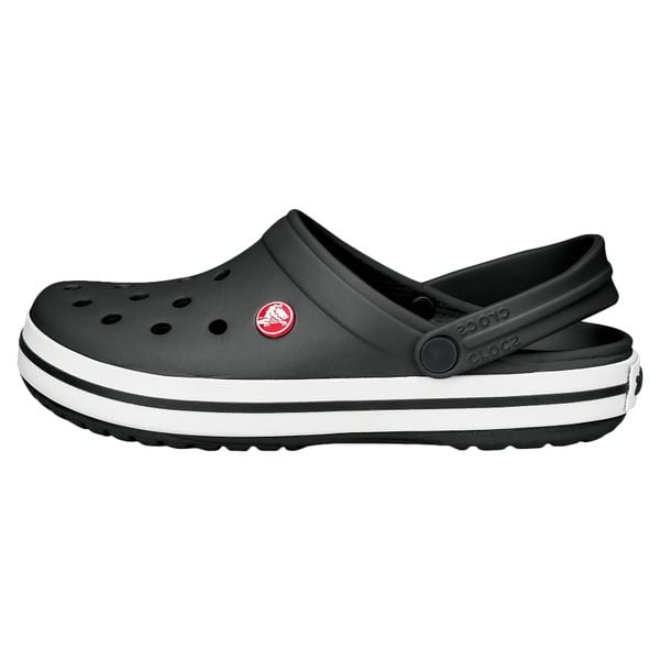Sandały unisex do chodzenia Crocs CROCBAND. Białe sandały Crocs, bez wzorów, sportowe, bez obcasa, bez zapięcia. W wyprzedaży za 148.47 zł.