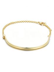 DI GIORGIO Pozłacana bransoletka z elementem ozdobnym rozmiar: onesize. Żółte bransoletki DI GIORGIO, pozłacane. Za 73.99 zł.