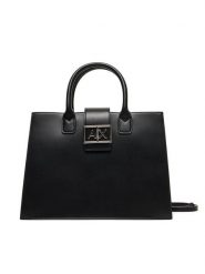Armani Exchange Torebka XW000305 AF12039 UC001 Czarny. Czarne torebki klasyczne Armani Exchange, bez wzorów, ze skóry, bez dodatków. Za 779.99 zł.
