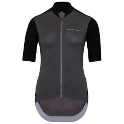 Damski jersey Silvini Stelvia. Czarne koszulki sportowe Silvini, bez wzorów, z jersey, bez ramiączek, rowerowe. Za 324.50 zł.