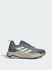 Adidas Trekkingi Terrex Anylander Rain.Rdy Hiking Shoes JR6603 Szary. Szare trekkingi Adidas, z materiału, trekkingowe. Za 369.99 zł.