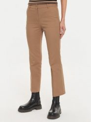 Sisley Spodnie materiałowe 45G2LE02X Brązowy Slim Fit. Brązowe spodnie materiałowe Sisley, bez wzorów, z bawełny. Za 79.99 zł.