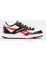 Reebok Skórzane sneakersy "BB 4000 II" w kolorze biało-czarno-czerwonym rozmiar: 38,5. Białe trampki Reebok, bez wzorów, bez zapięcia. Za 331.84 zł.
