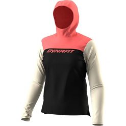 Bluza damska z kapturem Dynafit Traverse Sun. Brązowe bluzy Dynafit, l, bez wzorów, ze skóry, z kapturem. Za 391.30 zł.