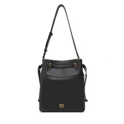 Torba PINKO. Czarne torebki klasyczne Pinko, bez wzorów, bez dodatków. Za 789.99 zł.