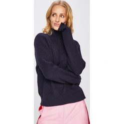 Noisy May - Sweter. Niebieskie golfy Noisy may, l, bez wzorów, z dzianiny, bez ramiączek. W wyprzedaży za 39.90 zł.
