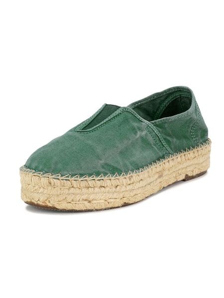 Natural world Espadryle w kolorze zielonym rozmiar: 42. Zielone espadryle Natural World, bez wzorów, bez obcasa, bez zapięcia. Za 159.95 zł.