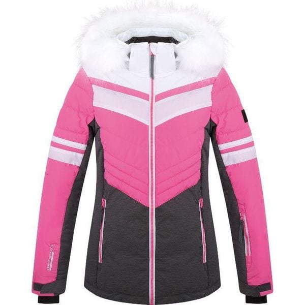 Glemo LOAP Orinna Kurtka narciarska damska M — wodoodporna. Czerwone kurtki narciarskie ZONE PERFECT, m, bez wzorów, bez kaptura, narciarskie. Za 496.99 zł.