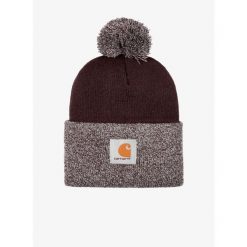 Czapka zimowa damska Carhartt Lookout Hat - deep wine. Brązowe czapki Carhartt, bez wzorów. Za 87.99 zł.