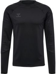 Bluza Hummel Pro. Czarne bluzy Hummel, na zimę, l, bez wzorów, z materiału, bez kaptura. Za 186.90 zł.