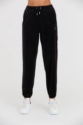 JUICY COUTURE Czarne damskie spodnie dresowe Lilian Jogger, Rozmiar XS. Czarne spodnie dresowe Juicy Couture, s, bez wzorów, z dresówki. W wyprzedaży za 259.99 zł.