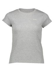 Pepe Jeans Koszulka w kolorze szarym rozmiar: S. Szare bluzki Pepe Jeans, s, bez wzorów, z jeansu, bez kołnierzyka, bez ramiączek. Za 87.40 zł.