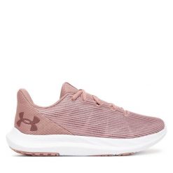 Buty do biegania Under Armour. Czerwone obuwie sportowe Under Armour, bez zapięcia, do biegania. Za 279.99 zł.