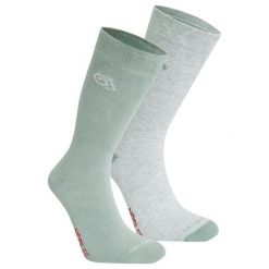 Skarpety Odstraszające Owady Dla Dorosłych Unisex (zestaw 2 Sztuk). Szare skarpety Craghoppers, bez wzorów. Za 147.99 zł.