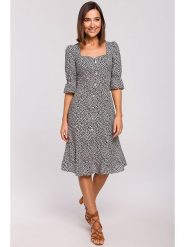 Stylove Sukienka w kolorze czarnym rozmiar: M. Czarne sukienki Stylove, m, bez wzorów, bez kołnierzyka, bez ramiączek, midi. Za 245.38 zł.
