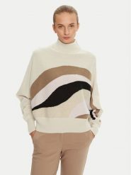 Marella Sweter Finito 2423366262 Różowy Relaxed Fit. Czerwone swetry Marella, s, bez wzorów, z wełny, bez ramiączek. Za 609.99 zł.
