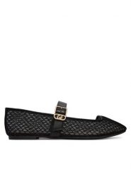 Liu Jo Baleriny Brigitte 15 SA6147 TX267 Czarny. Czarne baleriny Liu Jo, bez wzorów, ze skóry, bez obcasa. Za 559.99 zł.