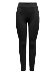 ONLY Legginsy "Nori" w kolorze czarnym rozmiar: S/L32. Czarne legginsy Only, l, bez wzorów, z podwyższonym stanem. Za 79.21 zł.